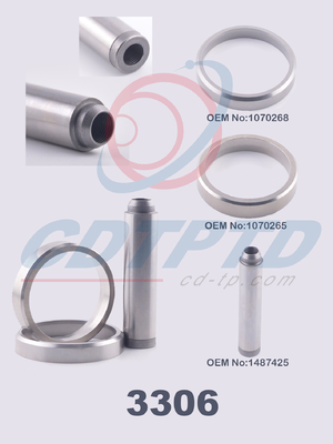 1487425 Custom Valve Guides Smooth High Durability 3306 Engine With Alloy Cast Iron Material