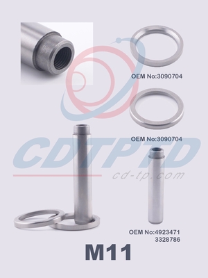 M11 Engine 3090704 Exhaust Valve Ring Valve Seat Ring Chromium Alloy For Cummins